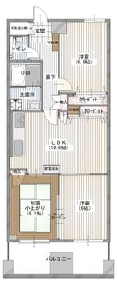 タックマンション幟町 間取図(平面図)