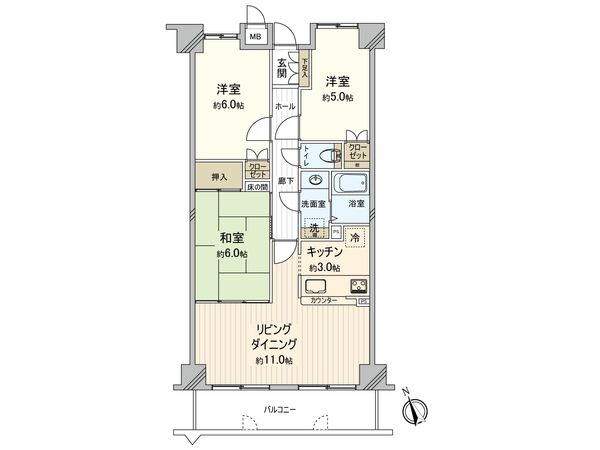 間取図(平面図)