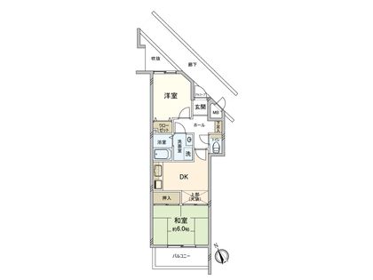 グローバル戸坂 間取図(平面図)