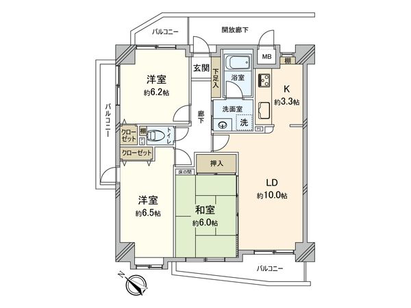 間取図(平面図)