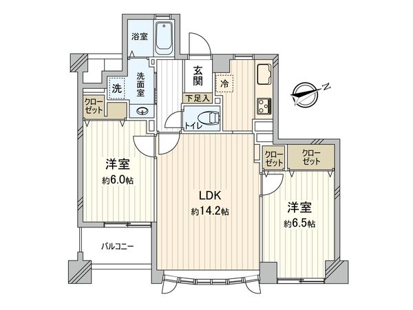 アーバンフォルム光町公園 間取図(平面図)