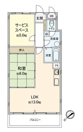 ルネ広島 間取図(平面図) 間取図(平面図)