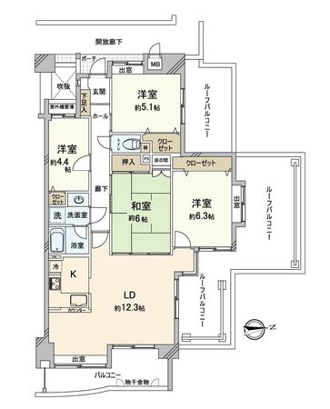 間取図(平面図)