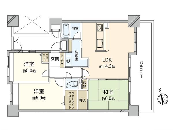 間取図(平面図)