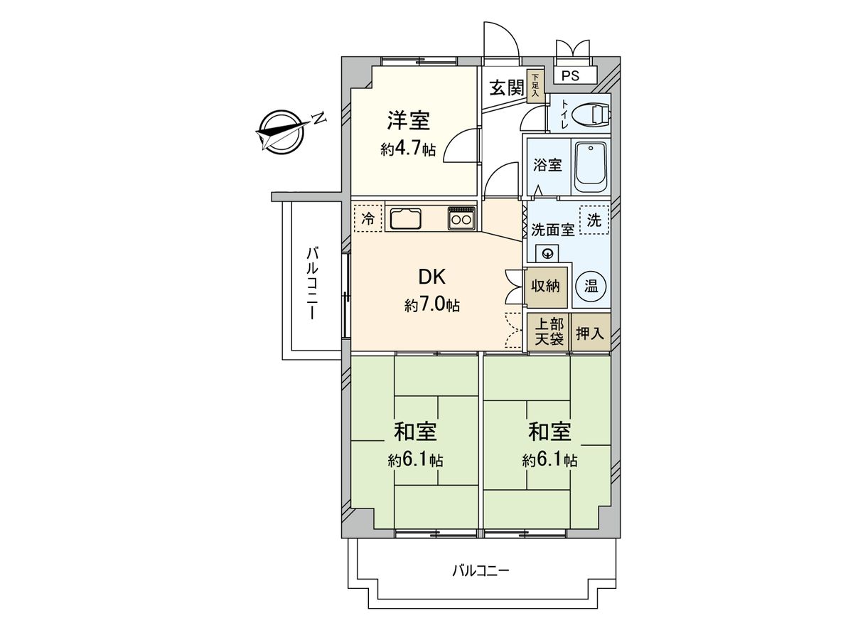 間取図(平面図)
