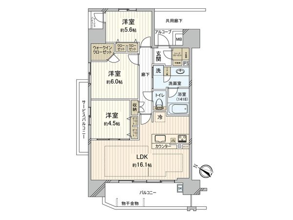 間取図(平面図)
