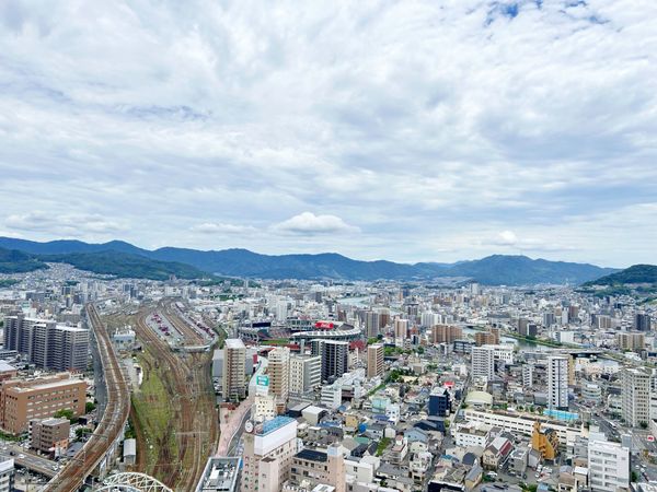 グランクロスタワー広島 眺望