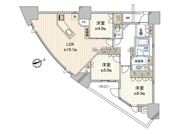間取図(平面図)