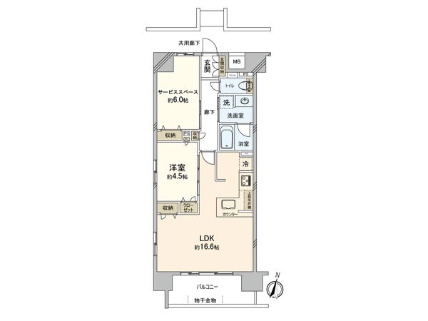 プレサンスロジェ広島駅南 間取図(平面図) プレサンスロジェ広島駅南 間取図(平面図)