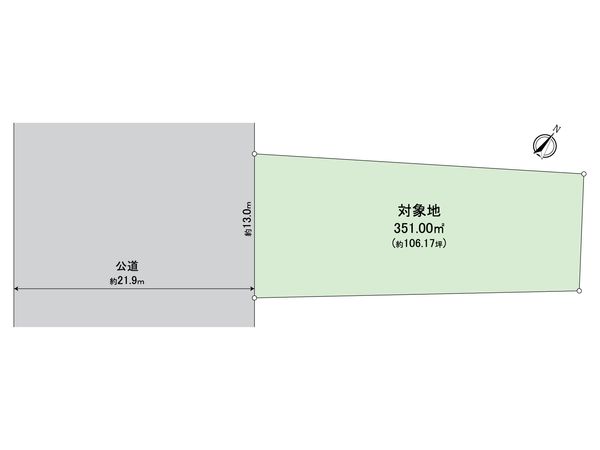 今八丁目土地 区画図 今八丁目土地 区画図