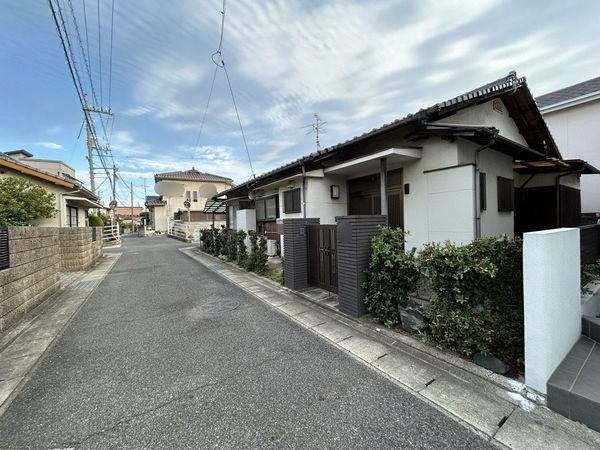 上中野二丁目土地 前面道路含む外観 上中野二丁目土地 前面道路含む外観