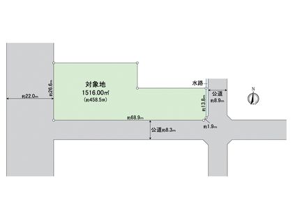 花尻ききょう町土地 区画図