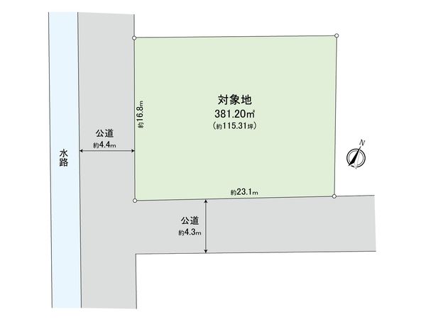 吉岡土地 区画図 吉岡土地 区画図