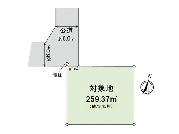 中庄土地 区画図 中庄土地 区画図