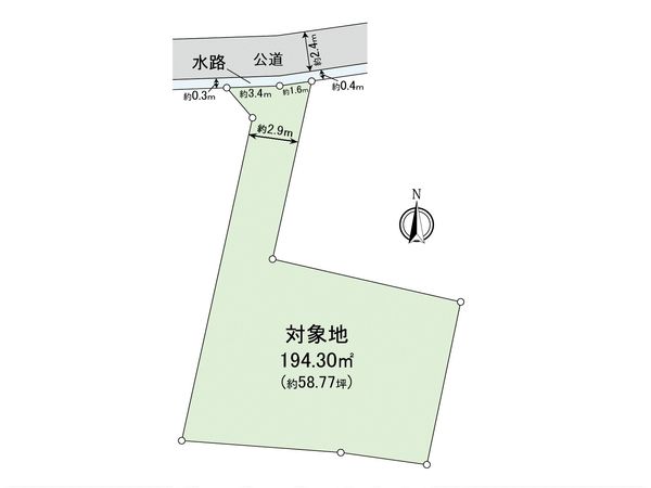 安江土地 区画図 安江土地 区画図