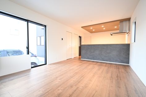 庭瀬新築 リビング