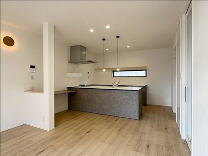 宍甘戸建 リビング