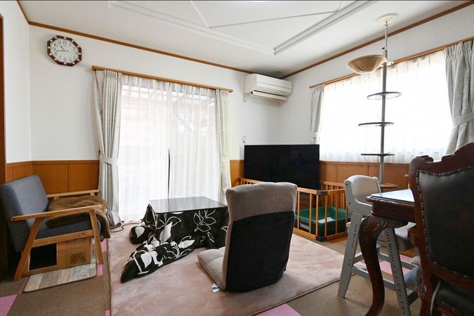 北長瀬本町戸建 リビング