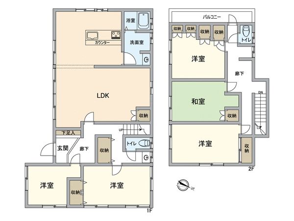 間取図(平面図)