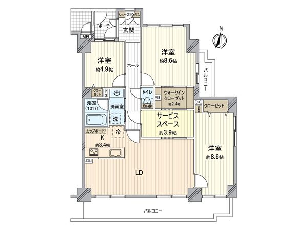 間取図(平面図)
