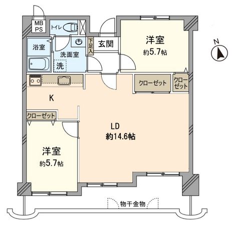 クリーンピア大元駅前 間取図(平面図) 間取図(平面図)