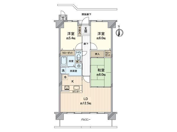アルファステイツ西市ツインズⅠ 間取図(平面図) 間取図(平面図)