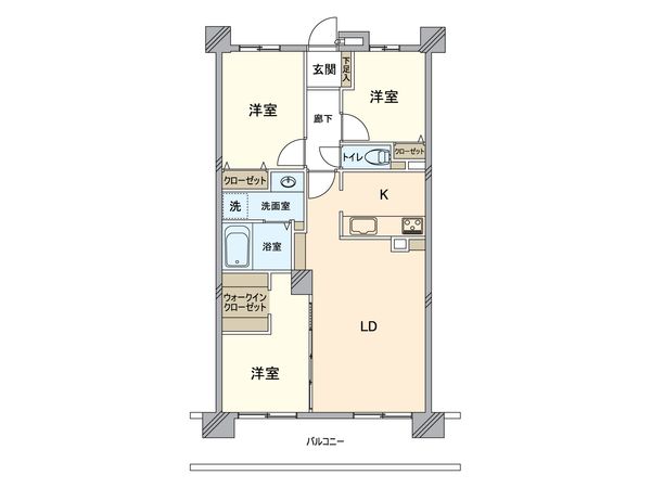 アマネセール西之町 間取図(平面図) 間取図(平面図)
