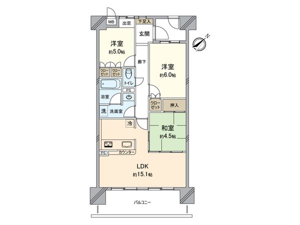 間取図(平面図)