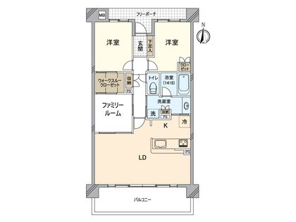 間取図(平面図)