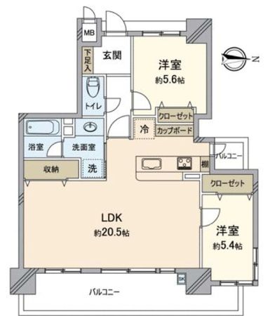 アルファステイツ問屋町Ⅱ 間取図(平面図) アルファステイツ問屋町Ⅱ 間取図(平面図)