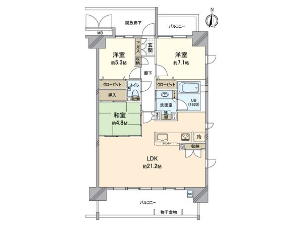 間取図(平面図)