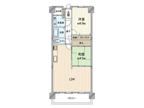 MAC芳泉コート 間取図(平面図) MAC芳泉コート 間取図(平面図)