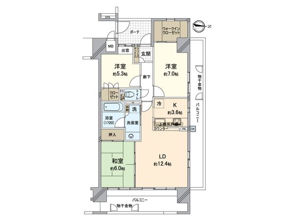 間取図(平面図)
