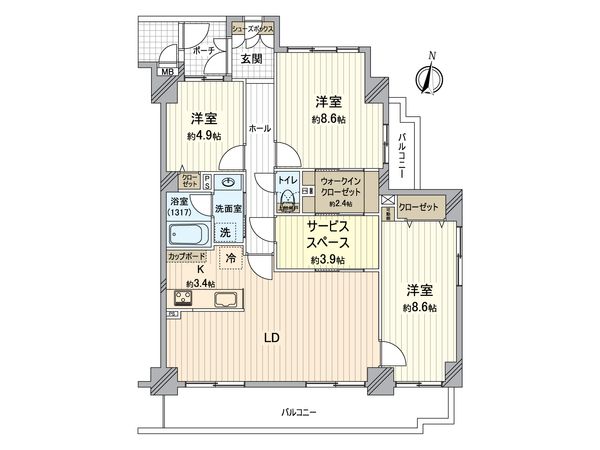 サーパス平田東公園 室内 サーパス平田東公園 室内