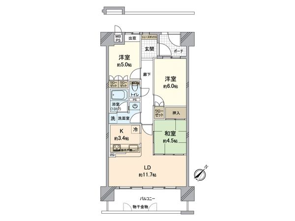 間取図(平面図)