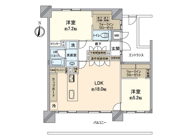 間取図(平面図)