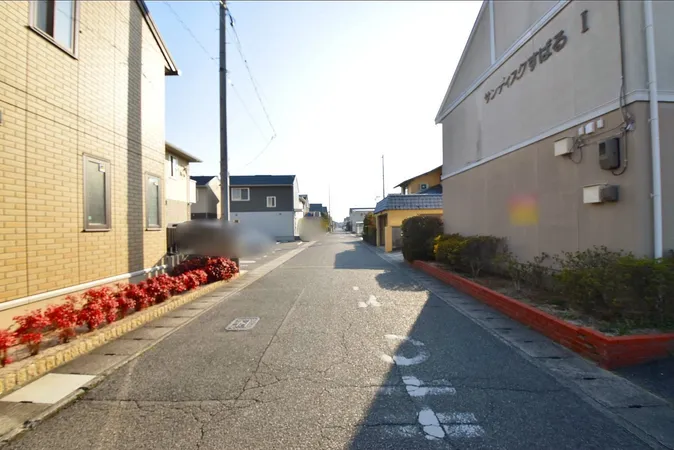 前面道路