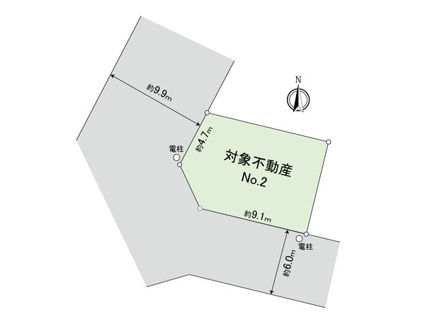 東観音町 区画図