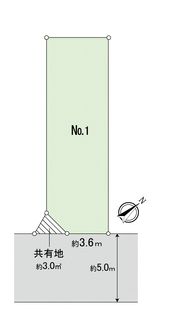 庚午中4丁目 区画図