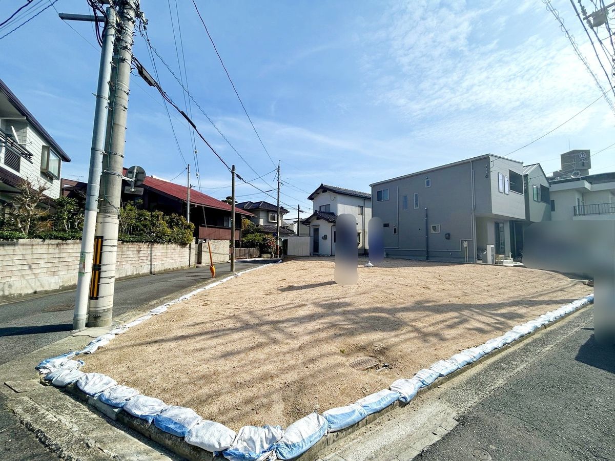庚午北1丁目更地 前面道路含む外観 前面道路含む外観