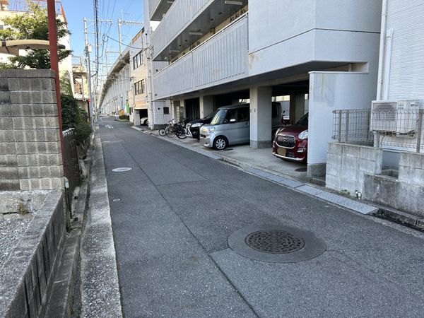 矢賀新町1丁目 解体更地渡し 前面道路含む外観 矢賀新町1丁目 解体更地渡し 前面道路含む外観