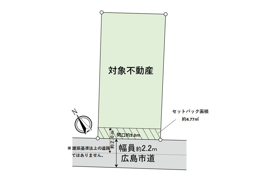 観音新町3丁目 区画図 区画図