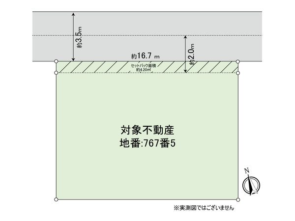 南観音1丁目 区画図