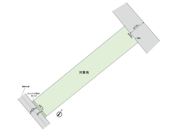 江波東1丁目 区画図 江波東1丁目 区画図
