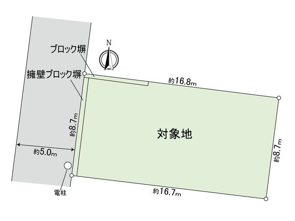 五月が丘3丁目 区画図 五月が丘3丁目 区画図