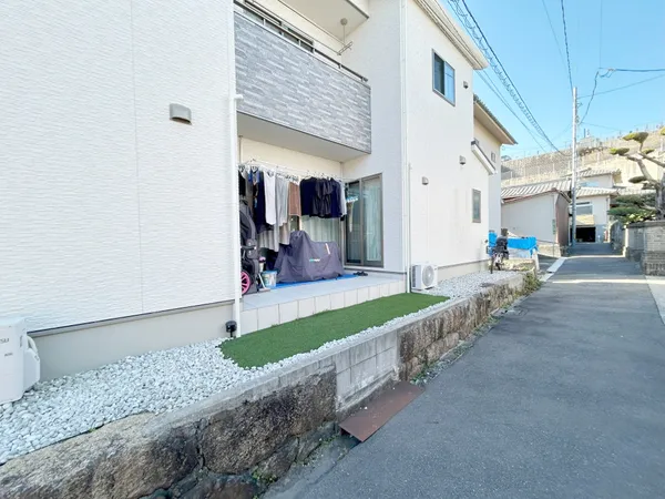 １階物干しスペース
