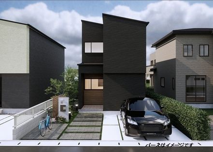 己斐大迫1丁目 外観パース図