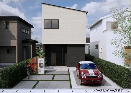 己斐大迫1丁目 外観パース図