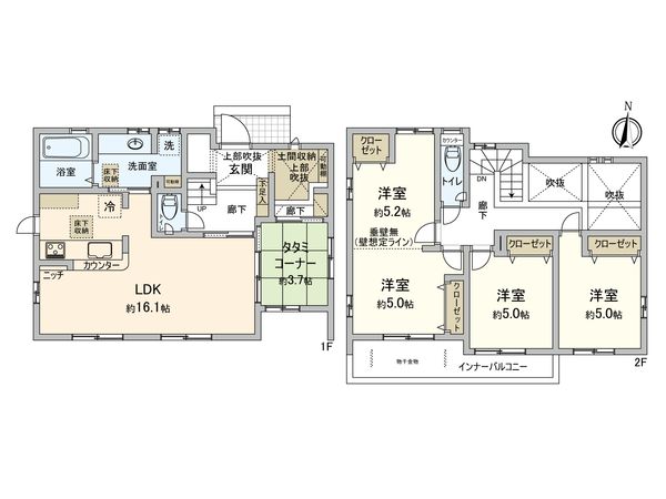 己斐大迫2丁目 間取図(平面図) 間取図(平面図)