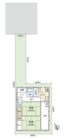 舟入幸町 間取図(平面図)
